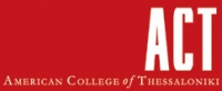 American College of Thessaloniki (АСТ) – prestigious American education in Greece!  Scholarships up to 75% of tuition fees for students from Russia!