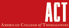 American College of Thessaloniki (АСТ) – престижное американское бизнес и экономическое образование в Греции! Стипендии на программы в феврале, июне и сентябре 2016! American College of Thessaloniki (АСТ) – престижное американское бизнес и экономическое образование в Греции! Стипендии на программы в феврале, июне и сентябре 2016!